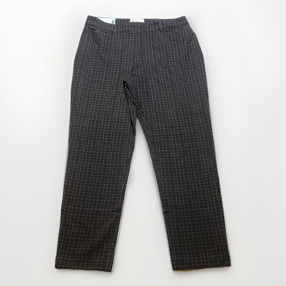 NWT up! Classic Black and White Plaid Stretch Pant